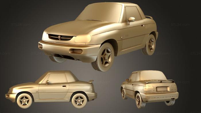 Автомобили и транспорт (Suzuki X 90 1996, CARS_3532) 3D модель для ЧПУ станка